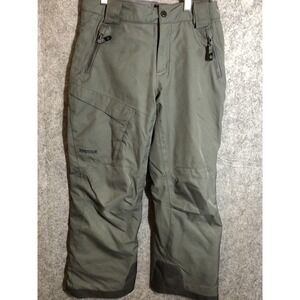 Marmot Pants Boys Large Gray Insulated Ski Snowboard Winter Outdoor Gear